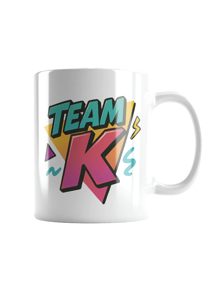 Team K 1990's White Mug product image (2)