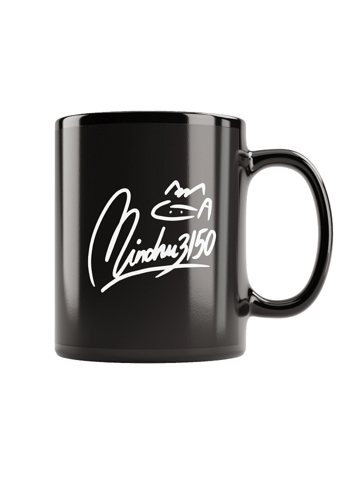 Whimsical Creature Black Glossy Mug product image (2)