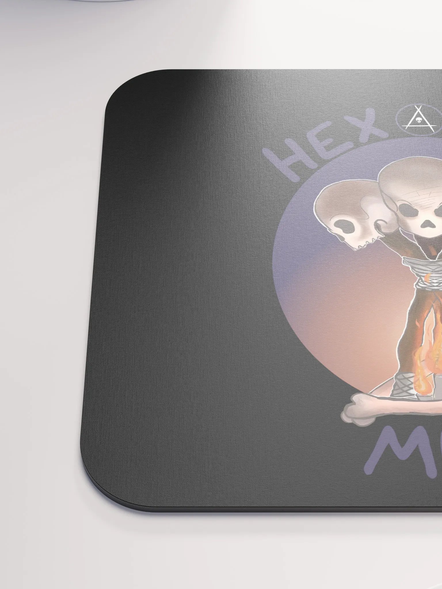 Glowing Skull Mouse Pad product image (6)