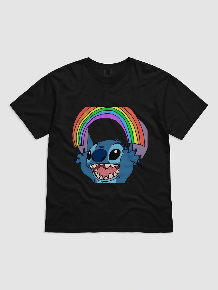 Just4FunRoy Stitch regenboog T shirt product image (2)