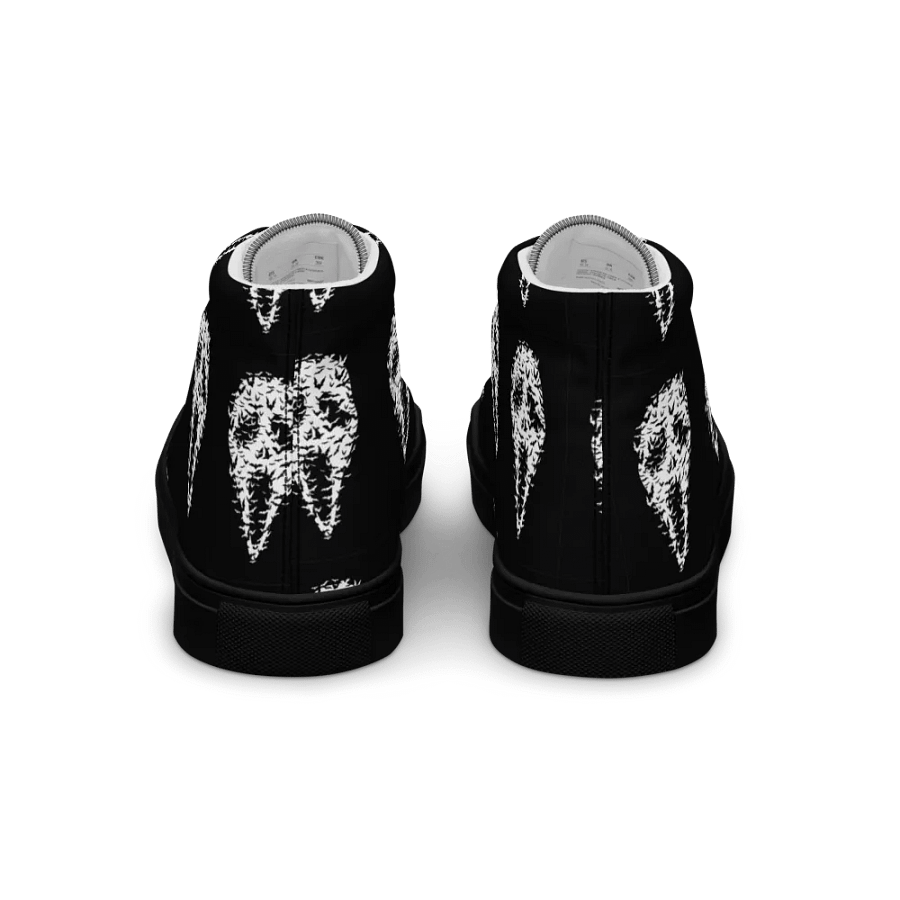 Ghost Face High Top Canvas Shoes product image (5)