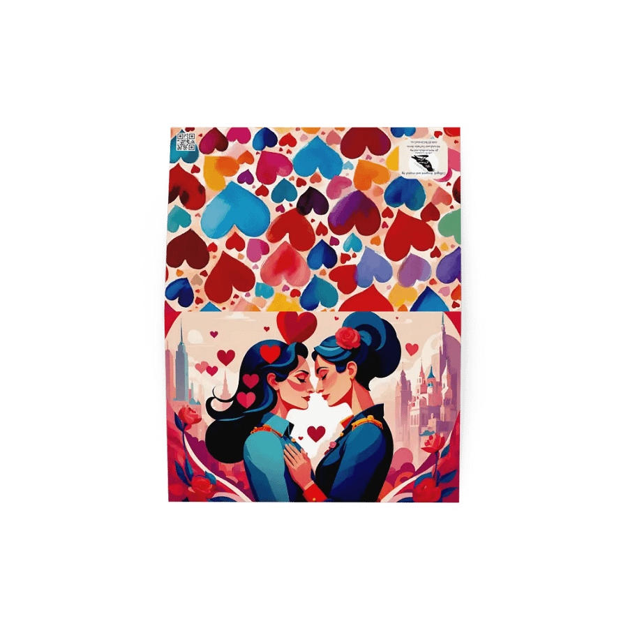 Lesbe Valentines, Beautifully Us Card product image (19)