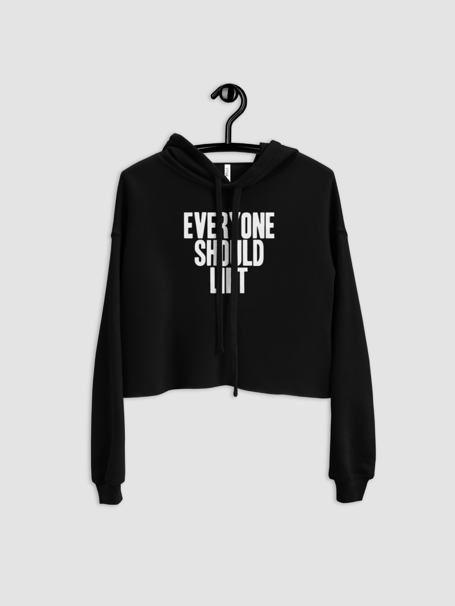 [everyone] Women's Cropped Hoodie - Bella + Canvas 7502 product image (4)