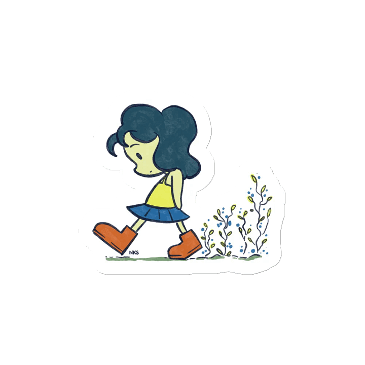 Flower Steps | Magnet product image (2)
