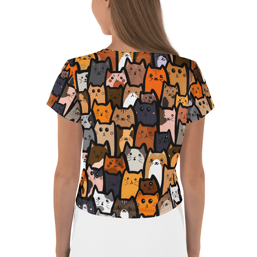 "Cats" Crop Top product image (2)