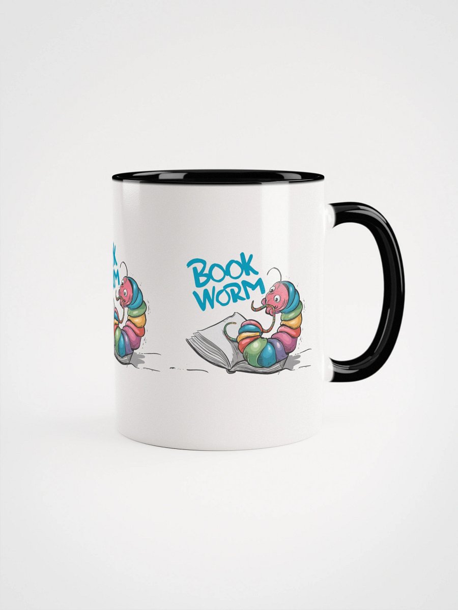 Colorful Book Worm Ceramic Mug product image (9)