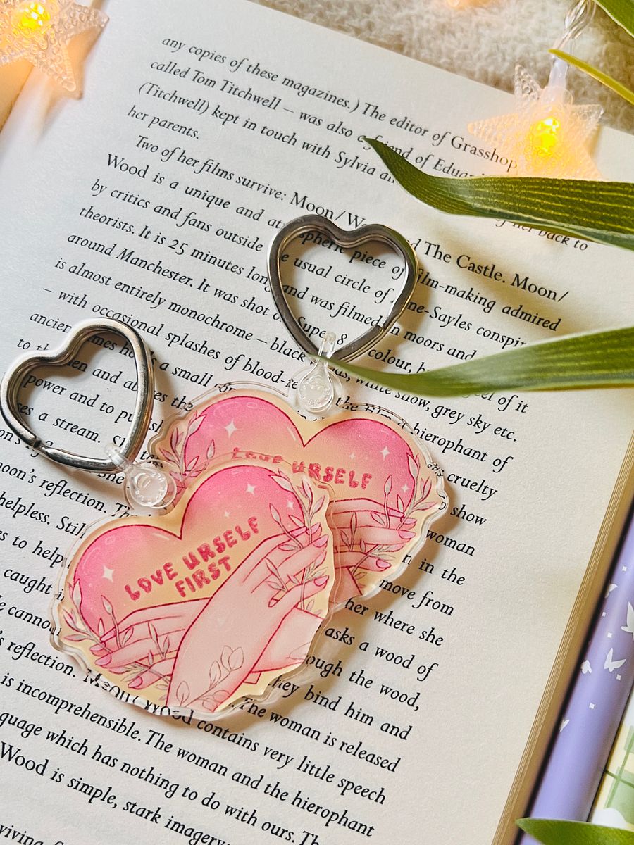 Love urself First Acrylic Keyring product image (3)