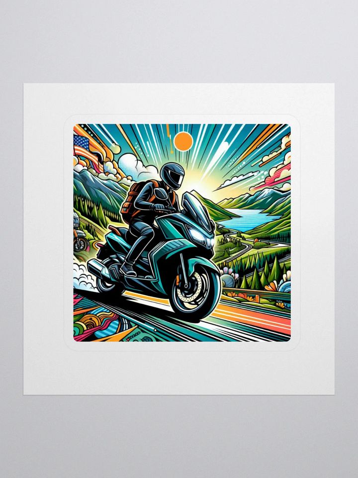 Ride Free Kiss Cut Stickers product image (1)