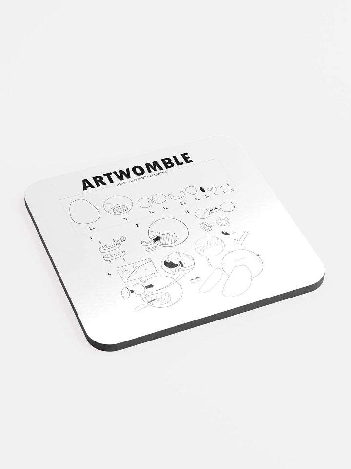 Artwomble SAR Coaster product image (2)