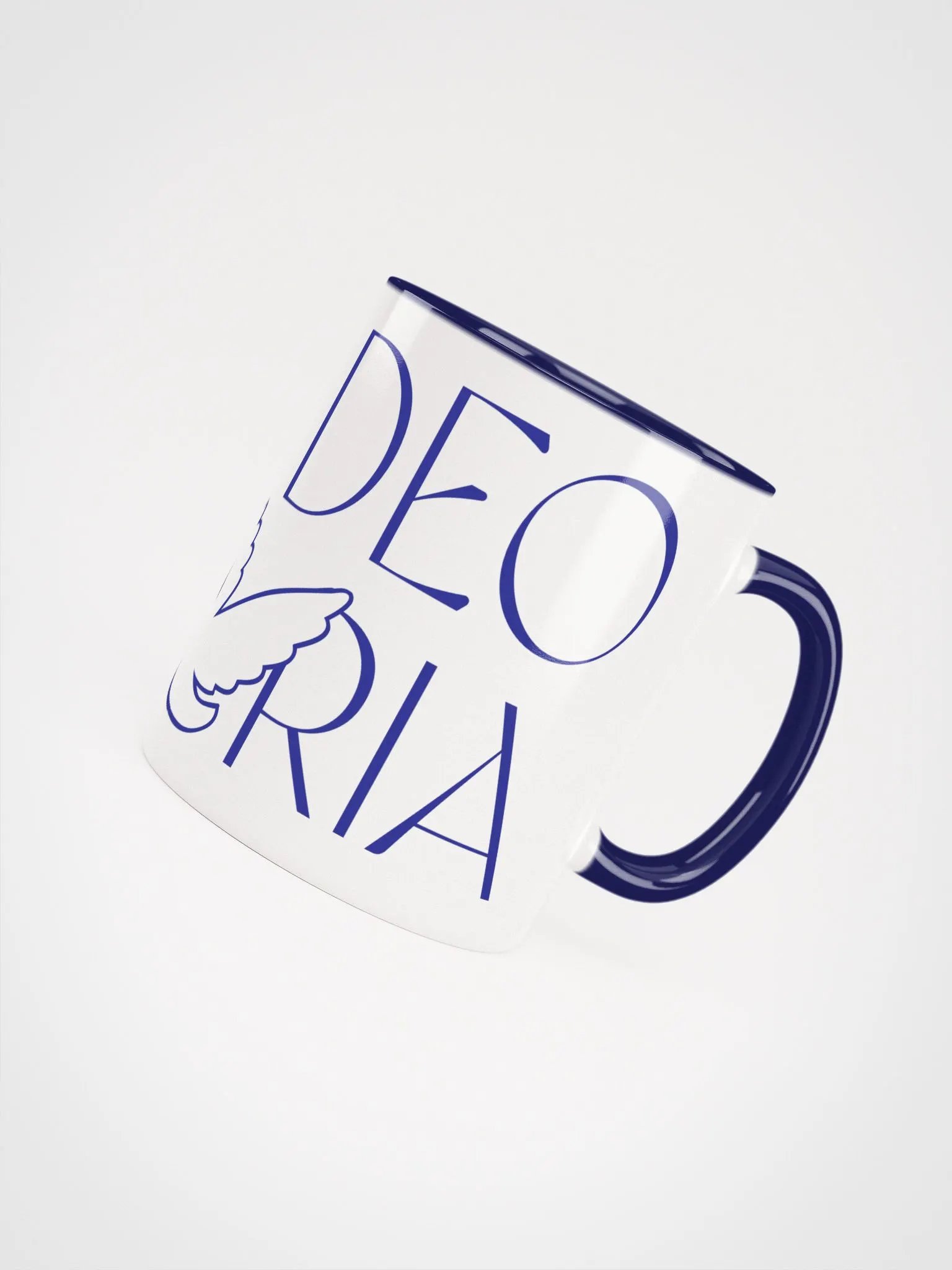 Soli Deo Gloria [Indigo] (Ceramic Mug with Color Inside) product image (4)