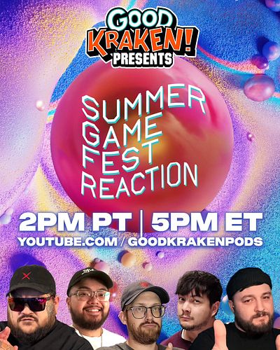 Join us this afternoon for our live reactions to @summergamefest at 2pm PT/5PM ET only on our YouTube channel! Tap that link ...