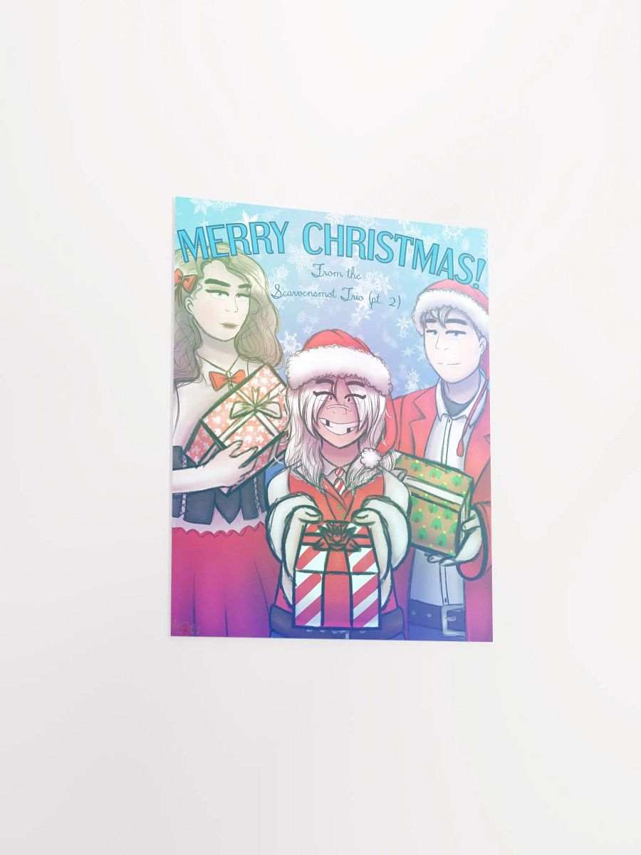 Christmas 2024 ft. the Scarvensmot Trio Poster (with text) product image (3)
