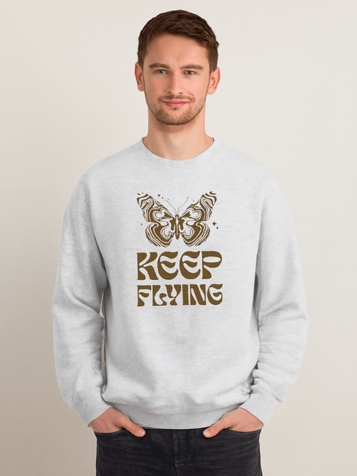 Swirling Butterfly Keep Flying Sweatshirt product image (4)