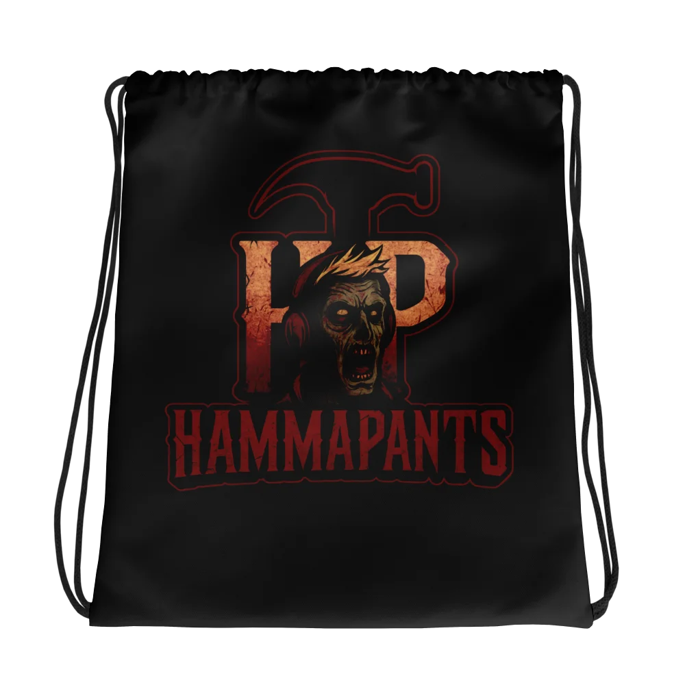 Zombie Hamma Drawstring Bag product image (1)