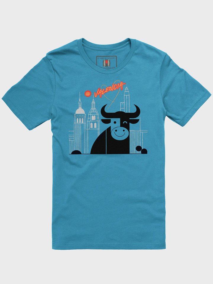 València Skyline Heart T-Shirt product image (4)