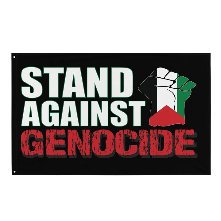 Palestine - Stand Against Genocide - Flag/Banner product image (1)