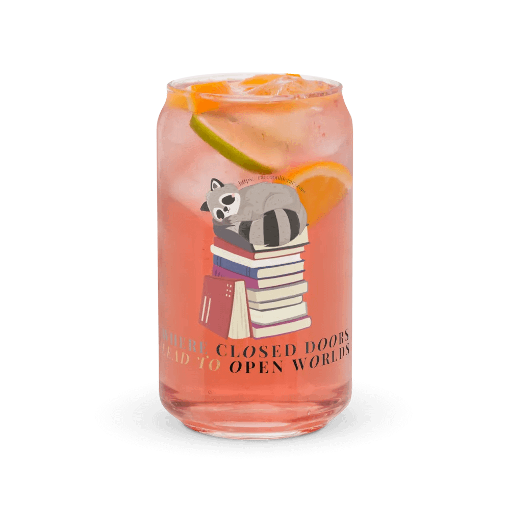 Dreamy Raccoon Can Glass product image (37)