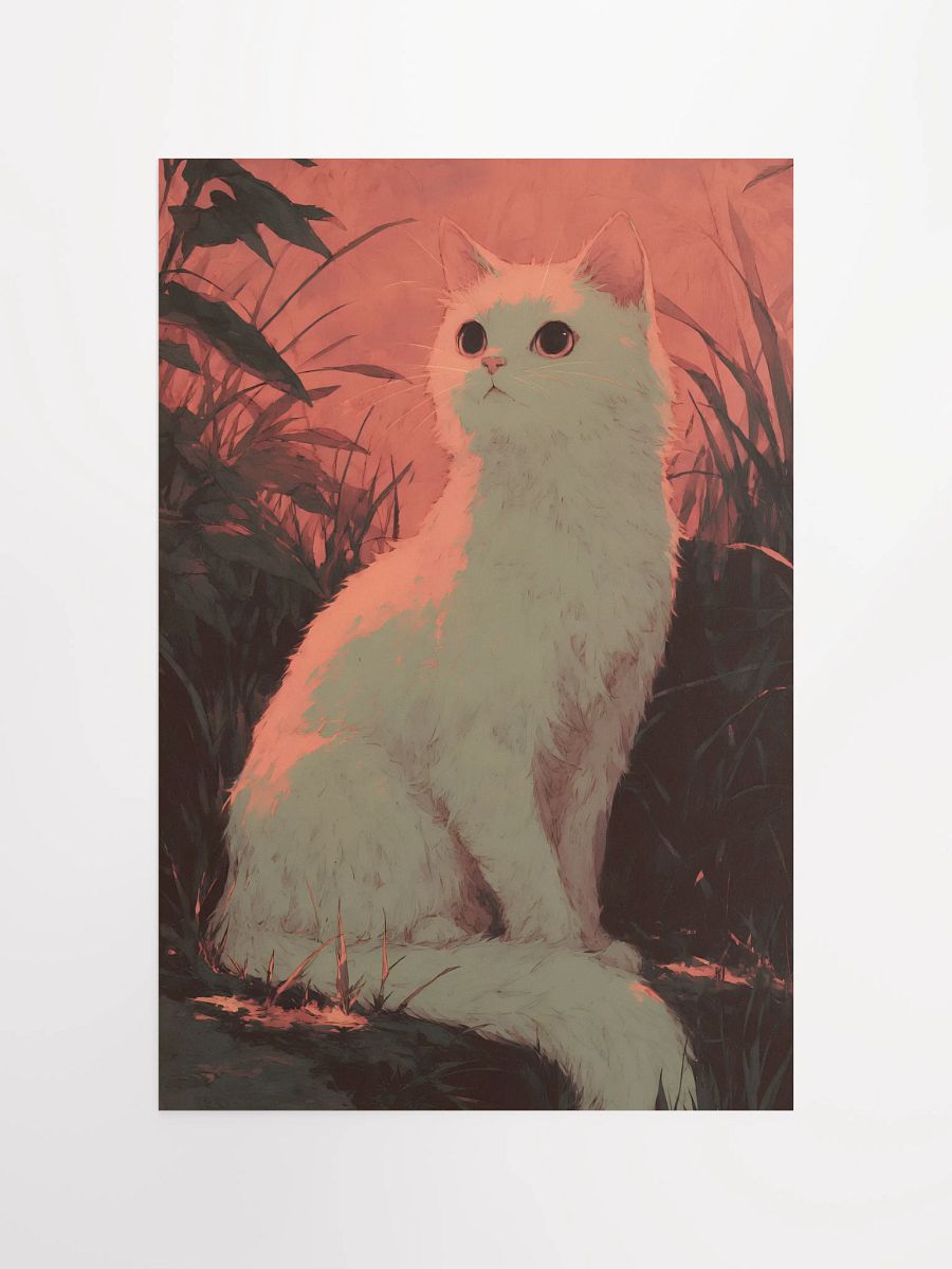 Serenity Cat Matte Poster product image (7)