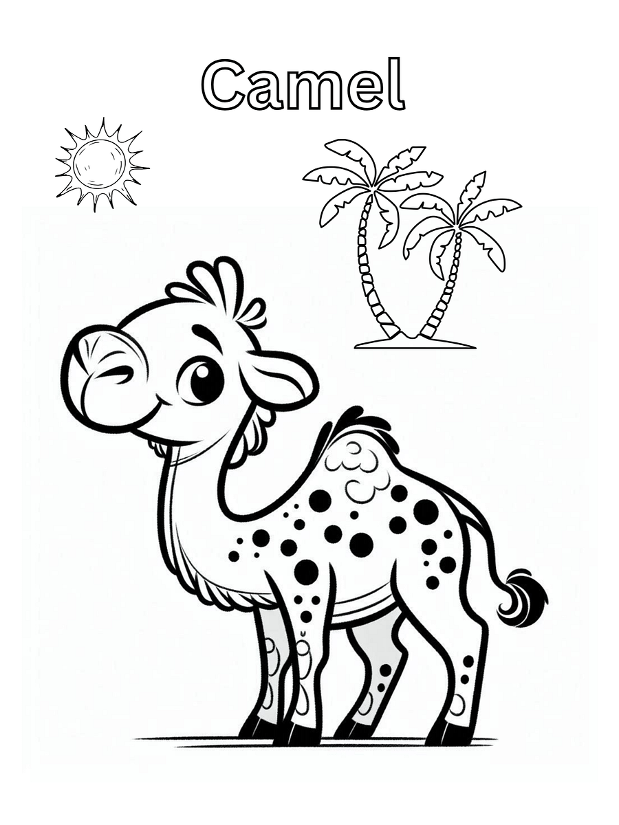 Coloring book,African animals. 40 Pages product image (4)