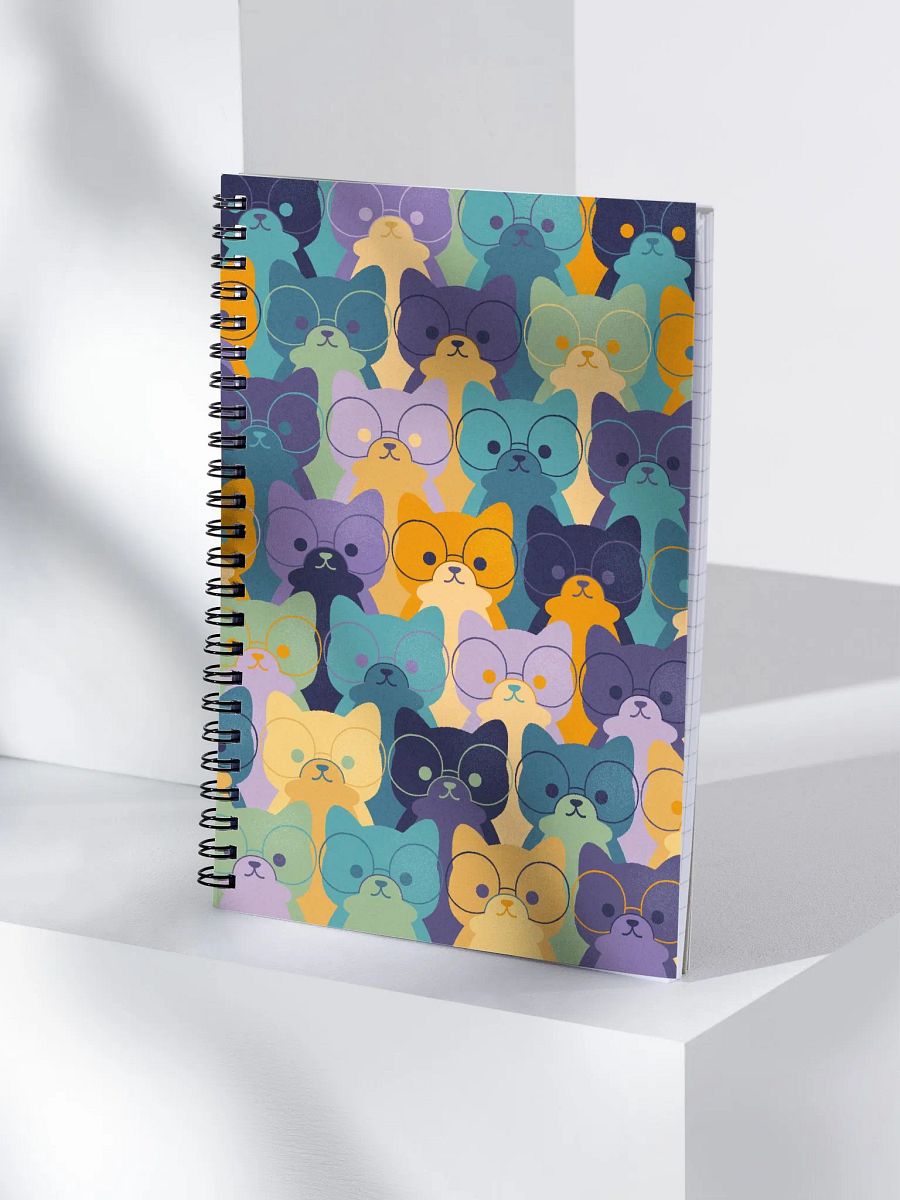 Doggo Pattern - Dotted notebook product image (3)
