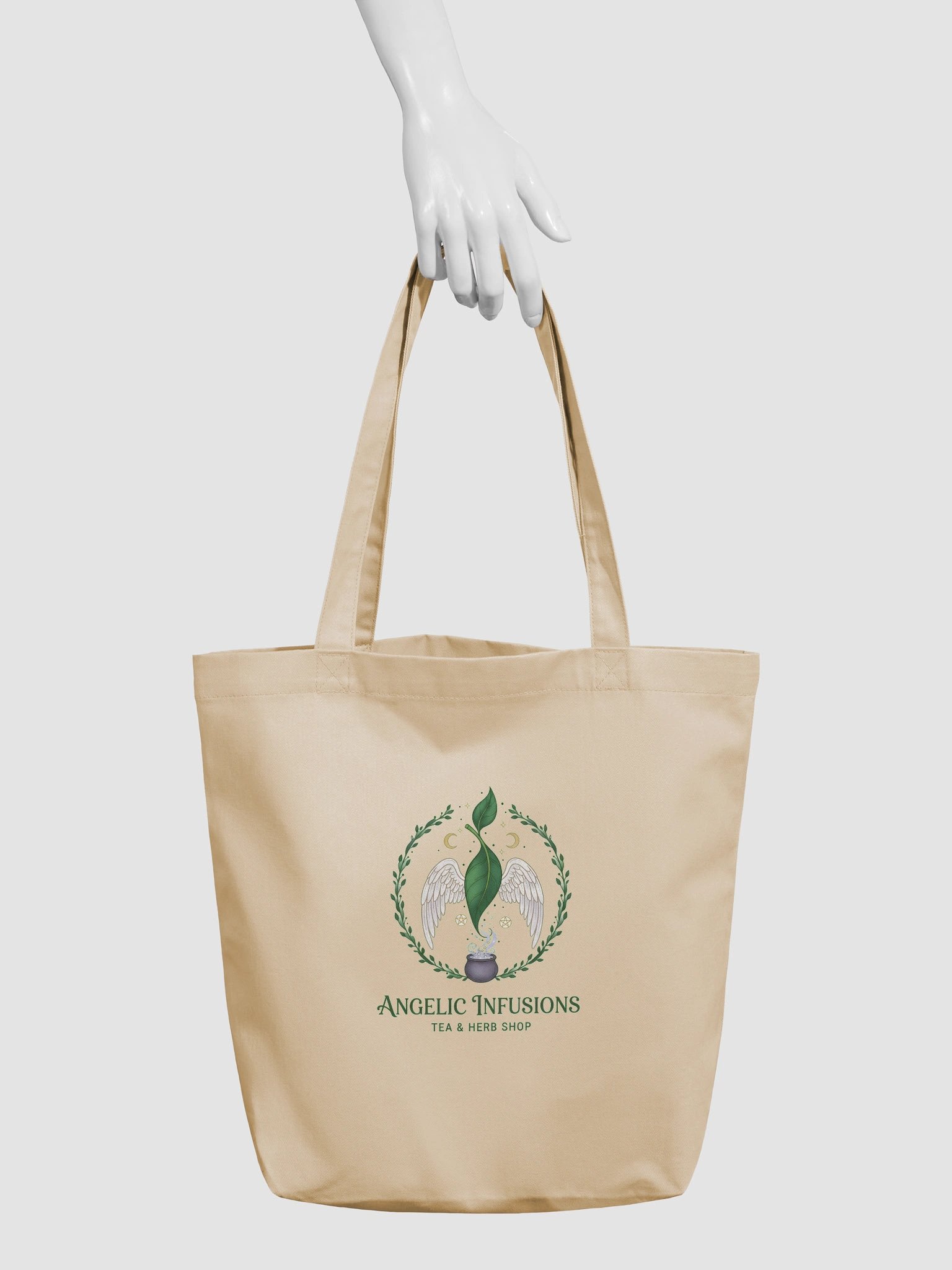 Angelic Infusions Organic Cotton Tote product image (3)