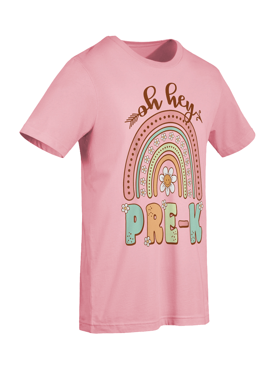 Rainbow Oh Hey Preschool Teachers Women Student T-Shirt product image (9)