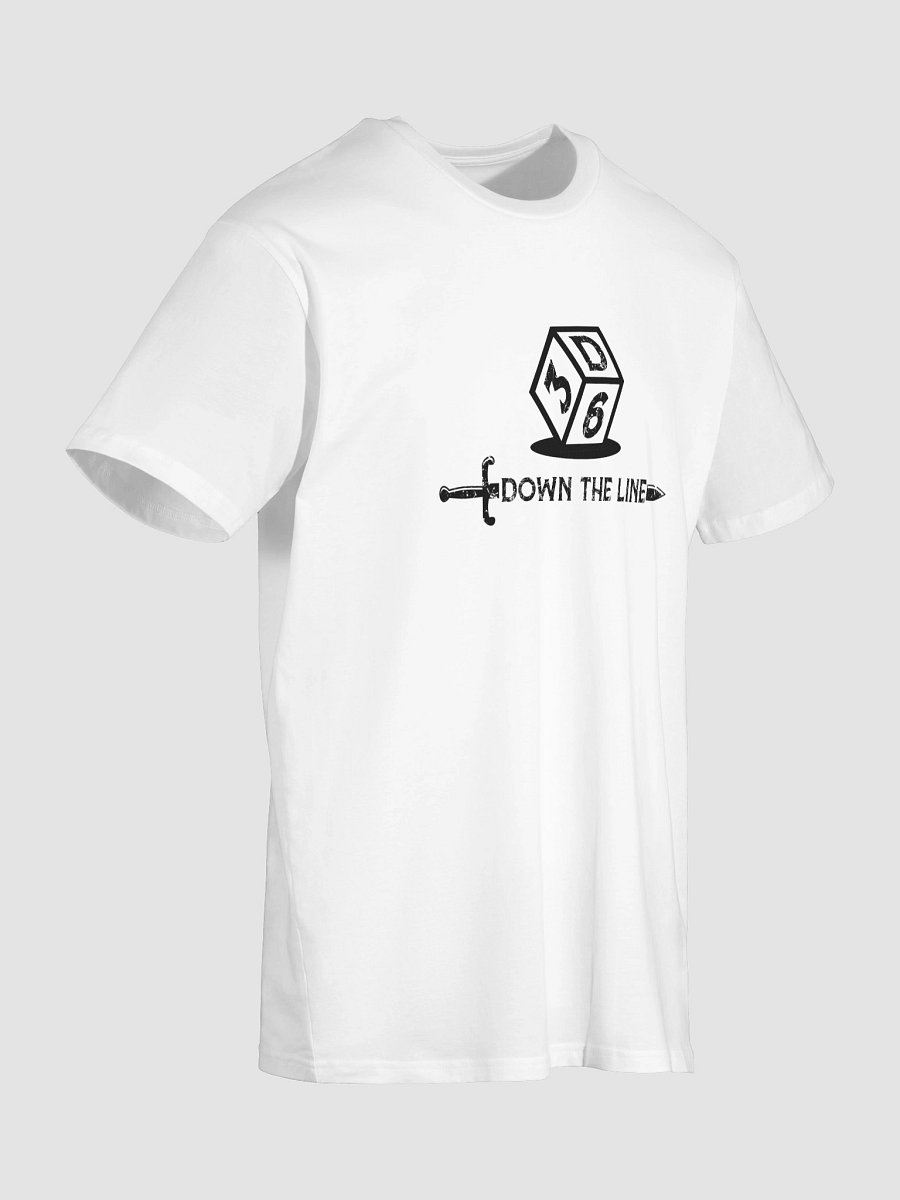 3d6 DTL Horizontal Logo on Light Unisex Premium T-Shirt product image (6)