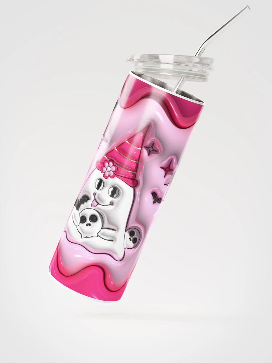 Whimsical Ghost Stainless Steel Tumbler product image (2)