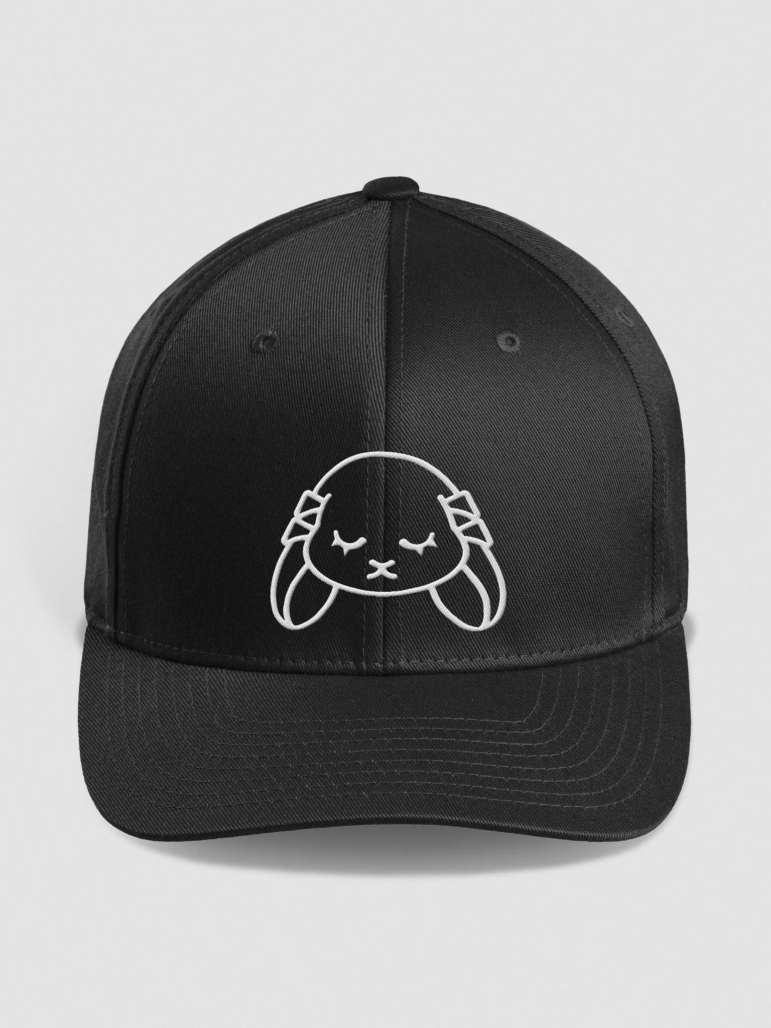 Minimalist Lop Bunny Fitted Cap product image (1)