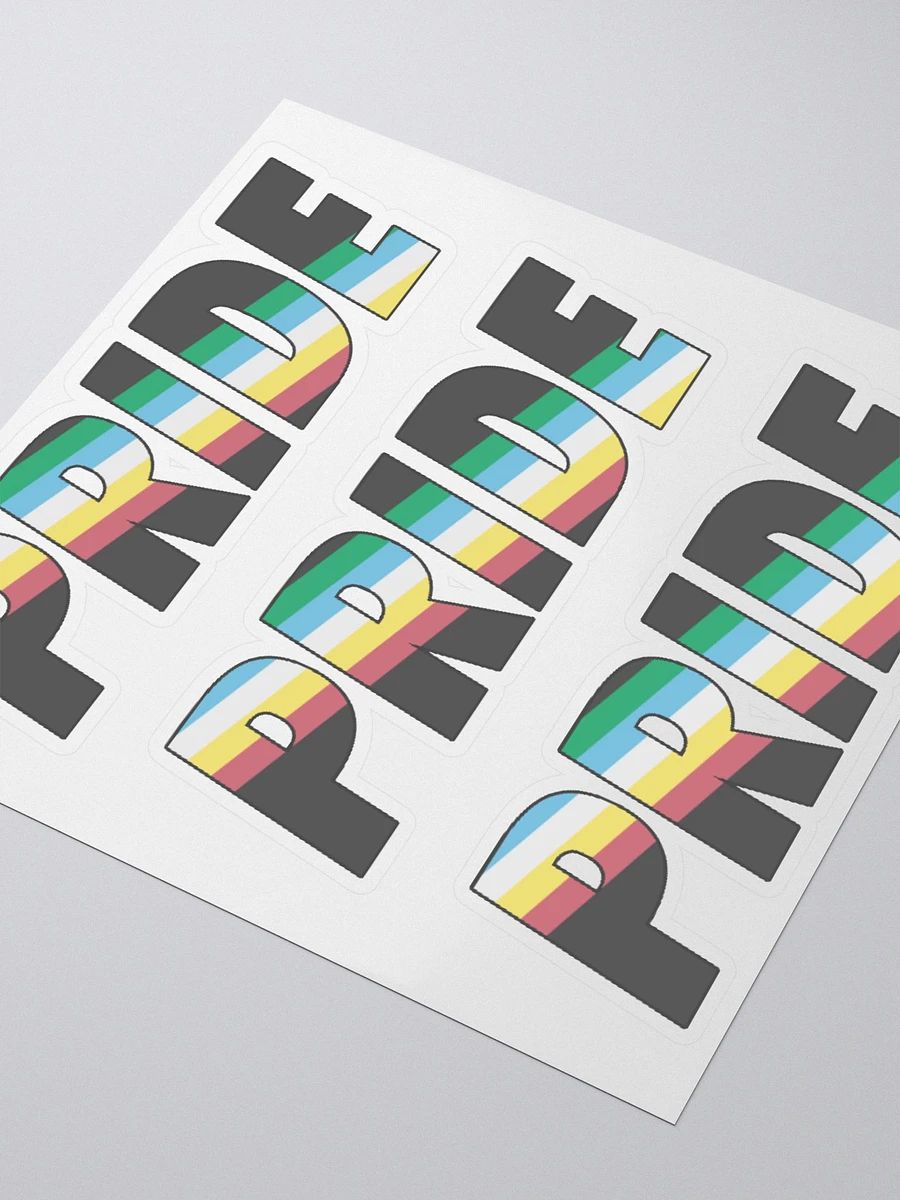 Disability Pride x3 bubble free stickers product image (3)