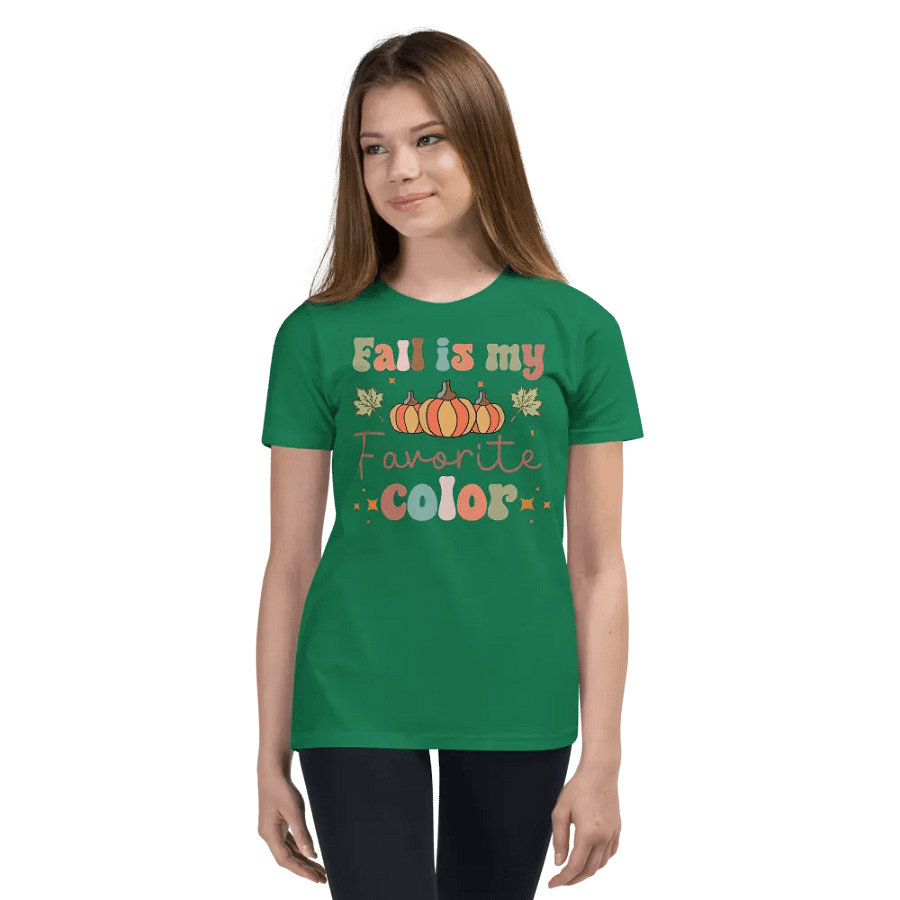 Fall is My Favorite - Youth T-Shirt product image (2)