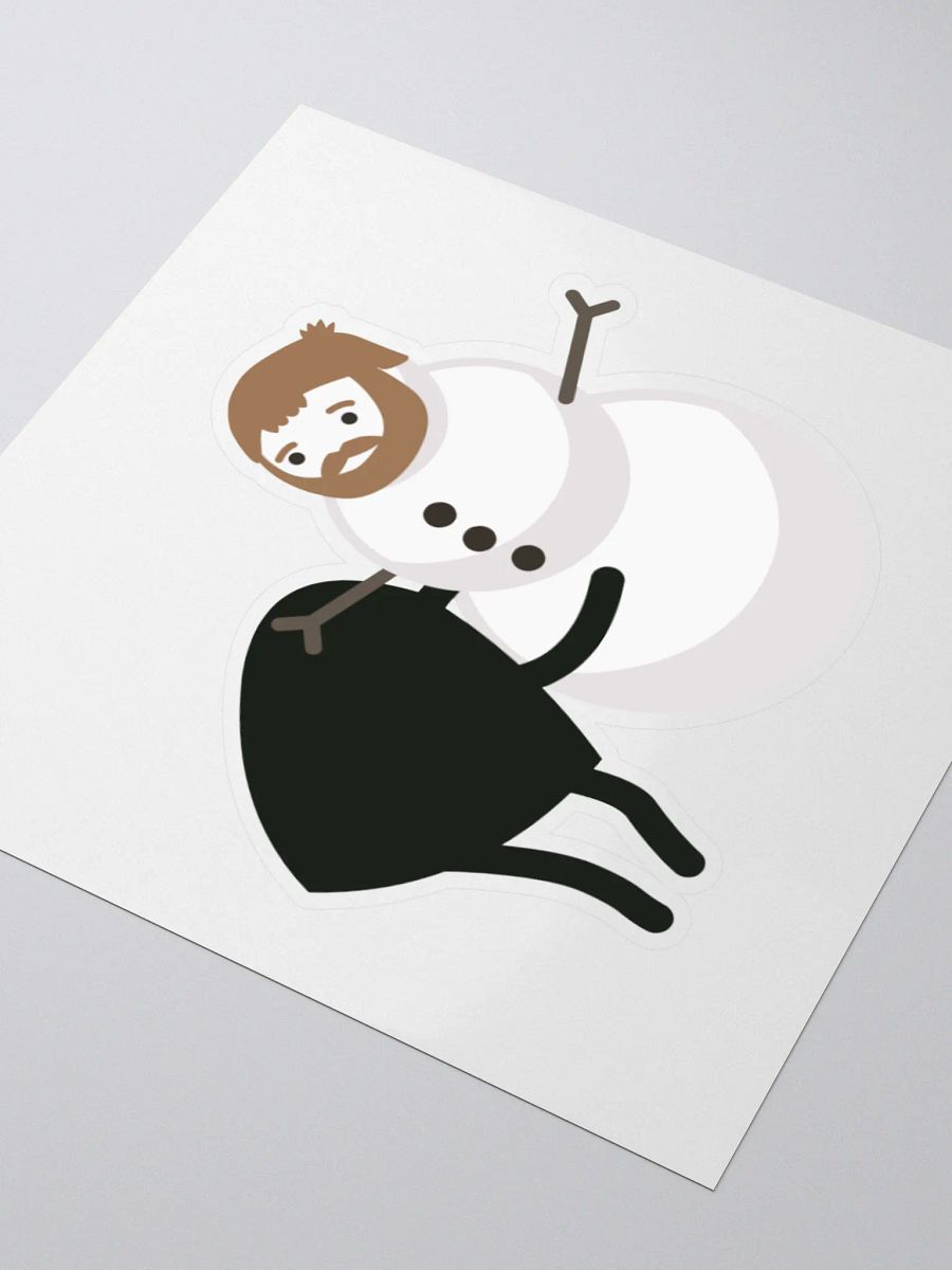 A Good Snowman is Hard to Build Sticker product image (3)