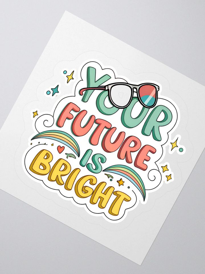 Bright Future Kiss Cut Stickers product image (6)