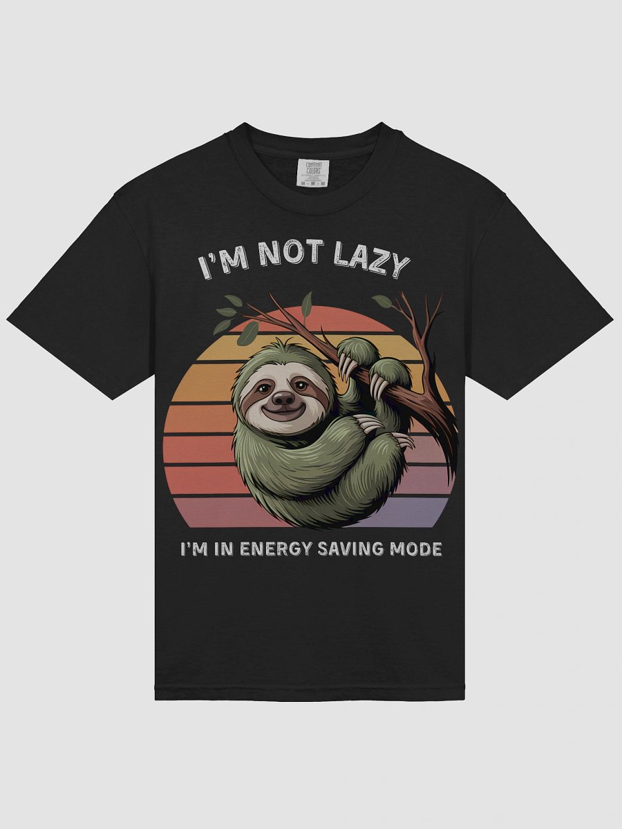 I'M NOT LAZY LOALA TEE product image (3)