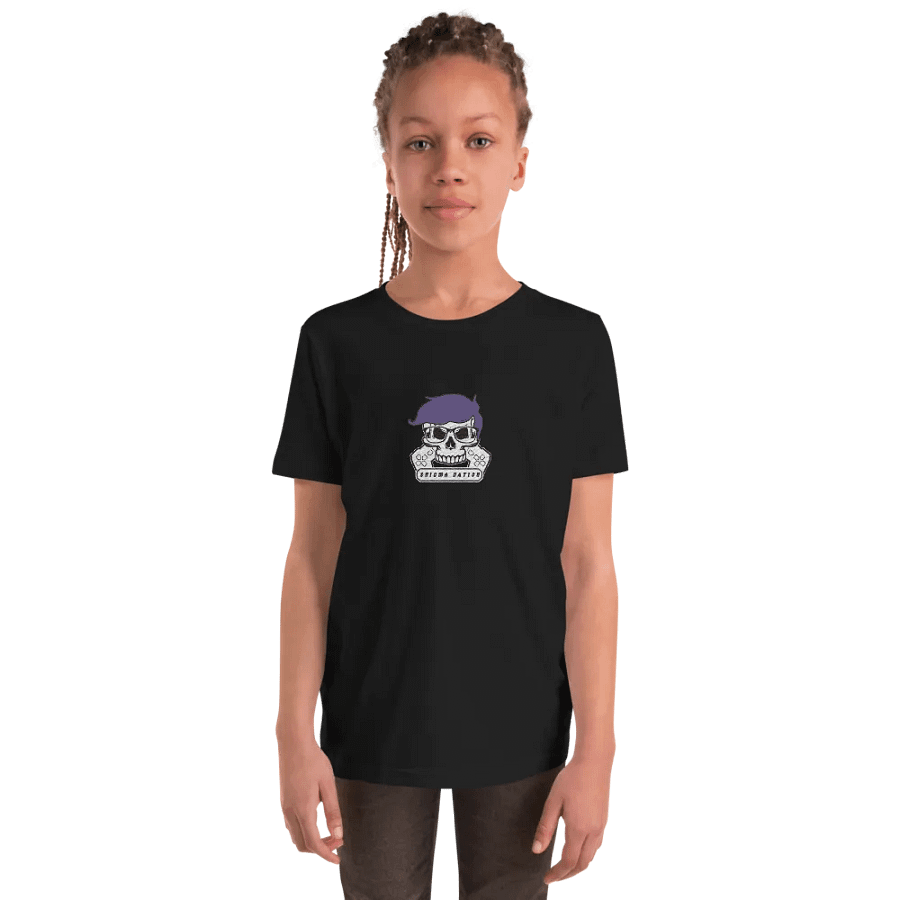 Enigma Nation Bella+Canvas Youth Short Sleeve T-Shirt (EMBRODERED) product image (6)