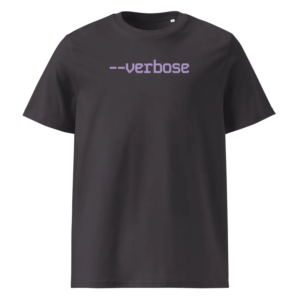 --verbose (Dracula) - Organic Cotton Tee product image (1)
