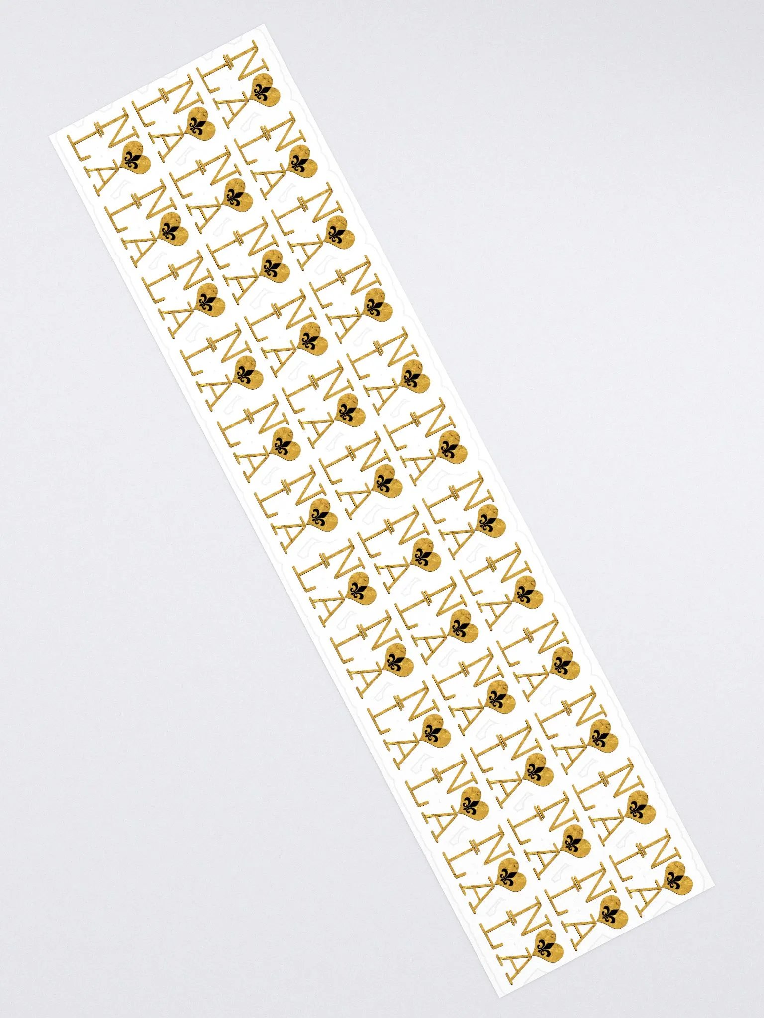 I LOVE NOLA **LEGACY STICKER** (GOLD WRAP FULL LONG) product image (2)
