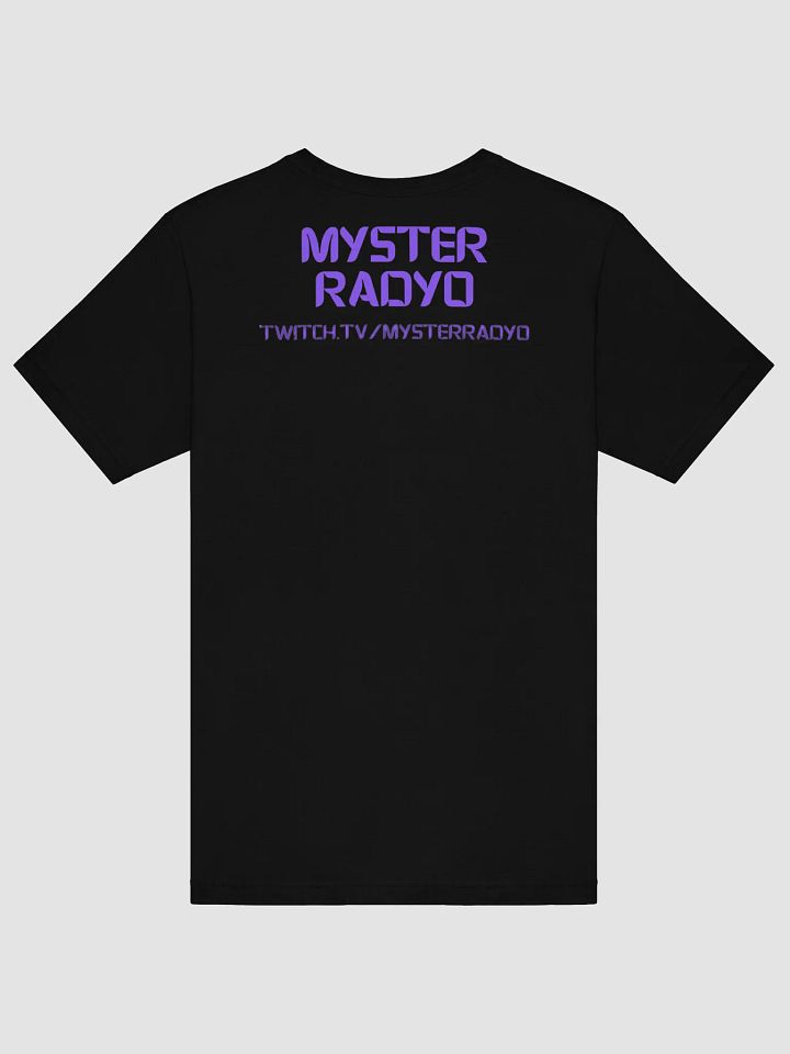 Myster Radyo T-Shirt – "Midnight Vibes, White Hot Chaos" product image (9)