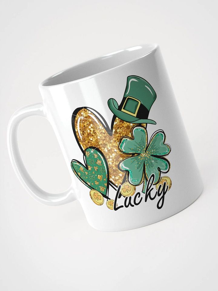 Lucky Glitter Hearts Mug product image (8)