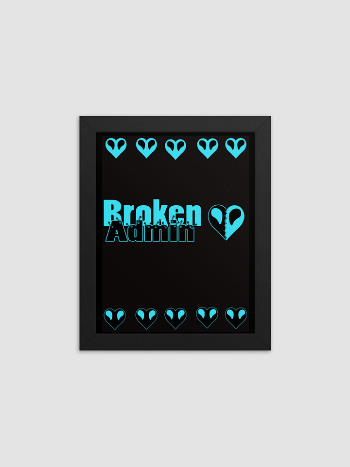 Broken Heart Stitched Edition Poster product image (1)