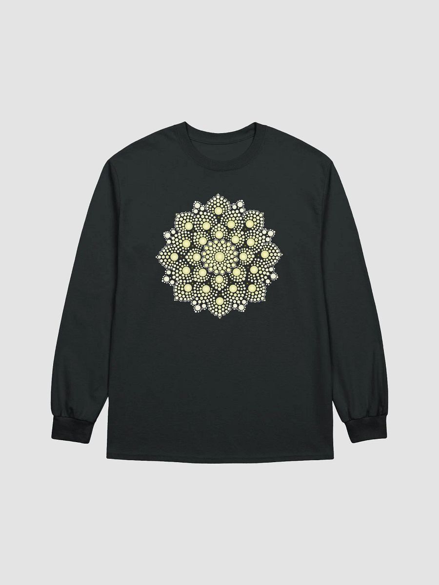 Yellow Dot Mandala Women's Long Sleeve T-Shirt product image (2)