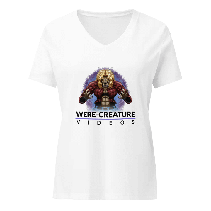 Were-Creature Videos - Women's V-Neck T-Shirt product image (1)