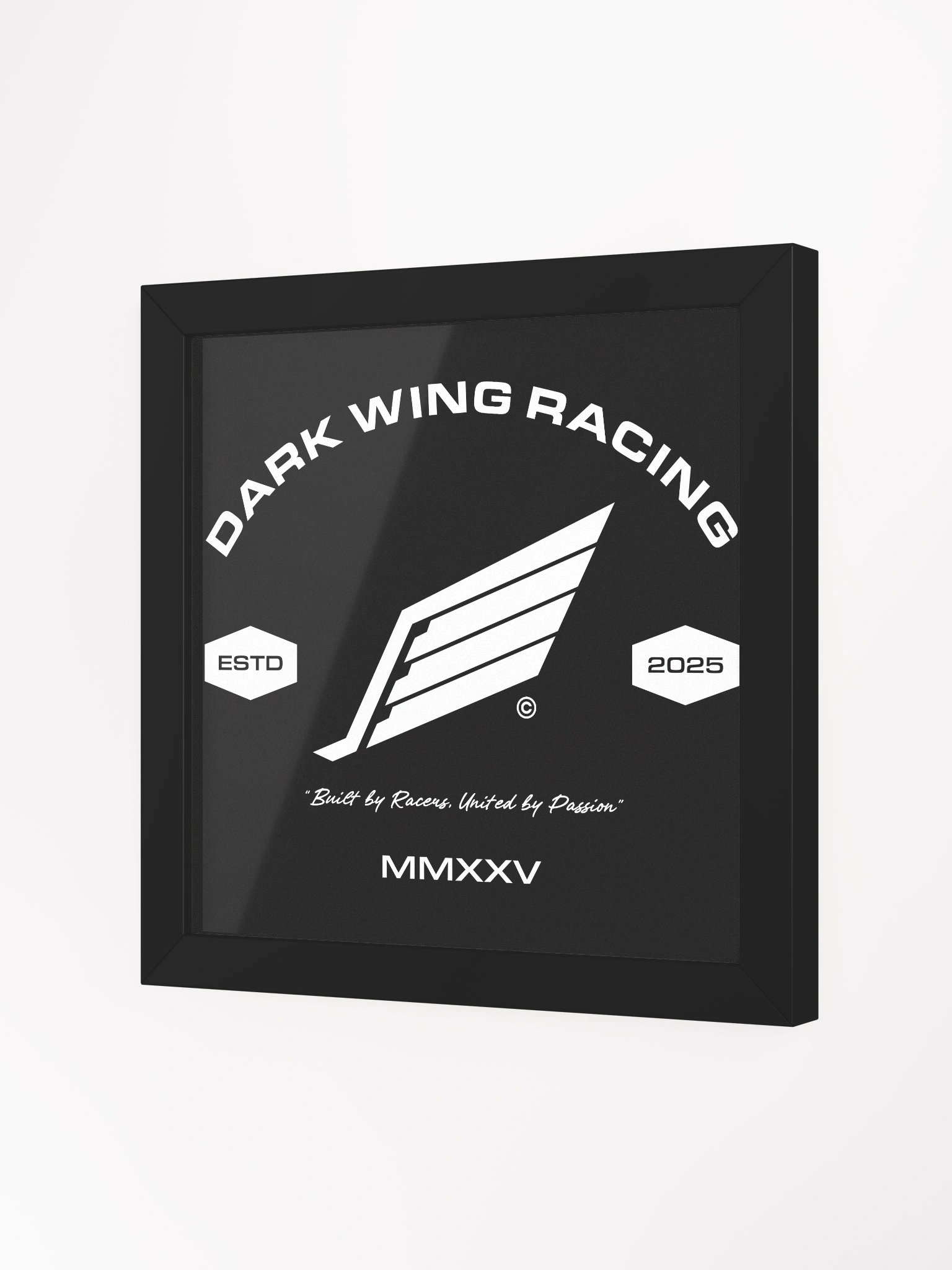 DWR Framed Crest Black Canvas product image (2)