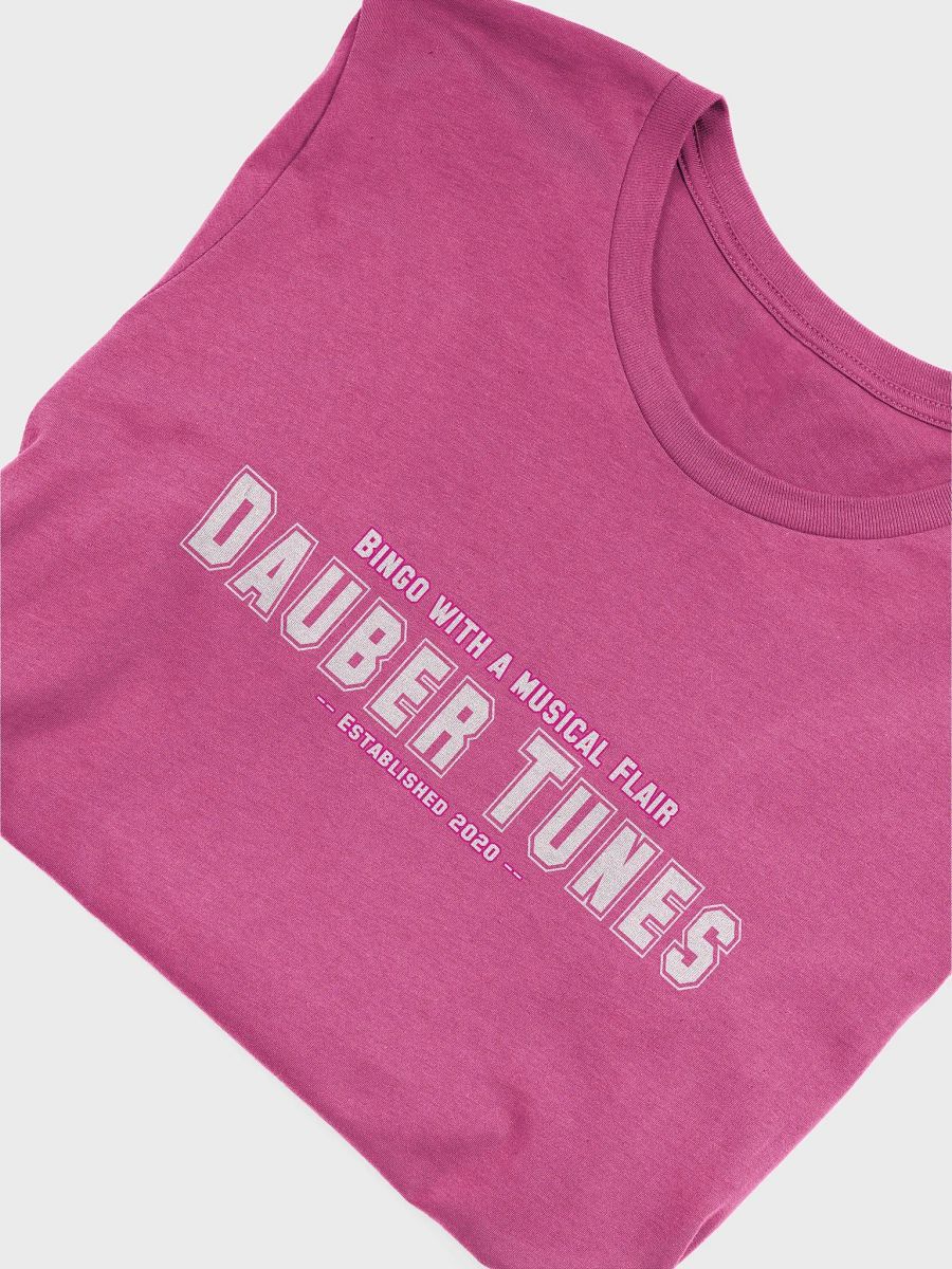 Dauber Tunes Collegiate Music Bingo Soft Vibes T-Shirt product image (4)