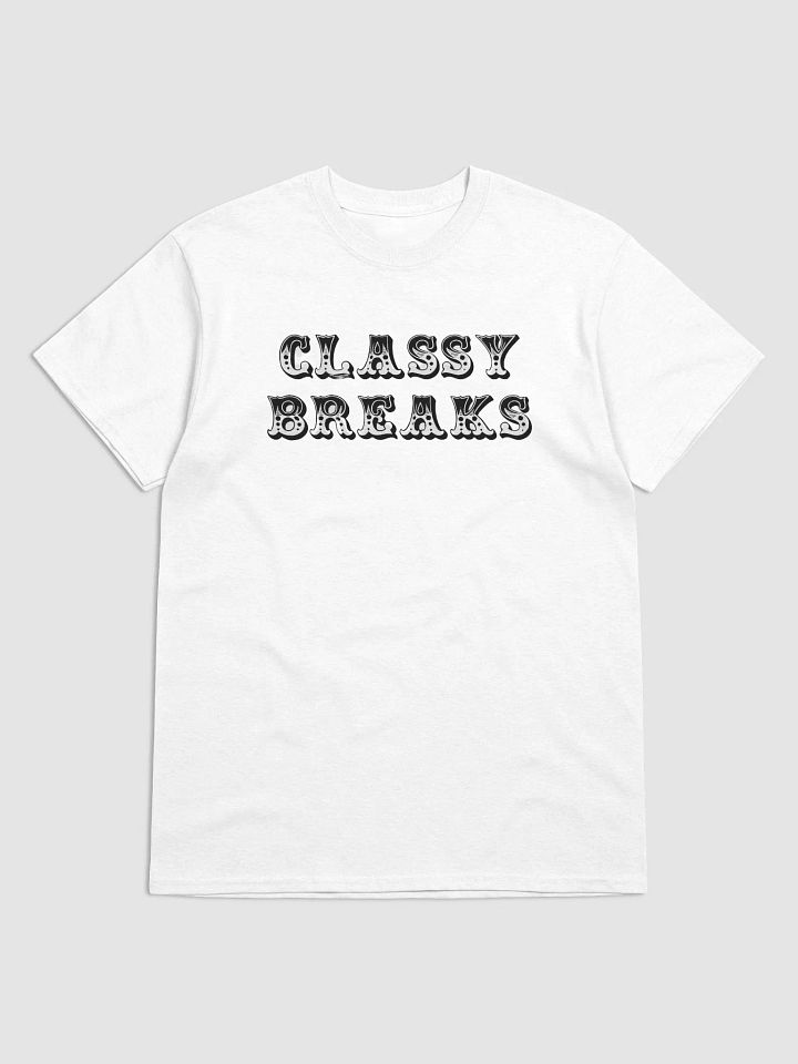 Classy Breaks White Tee product image (1)