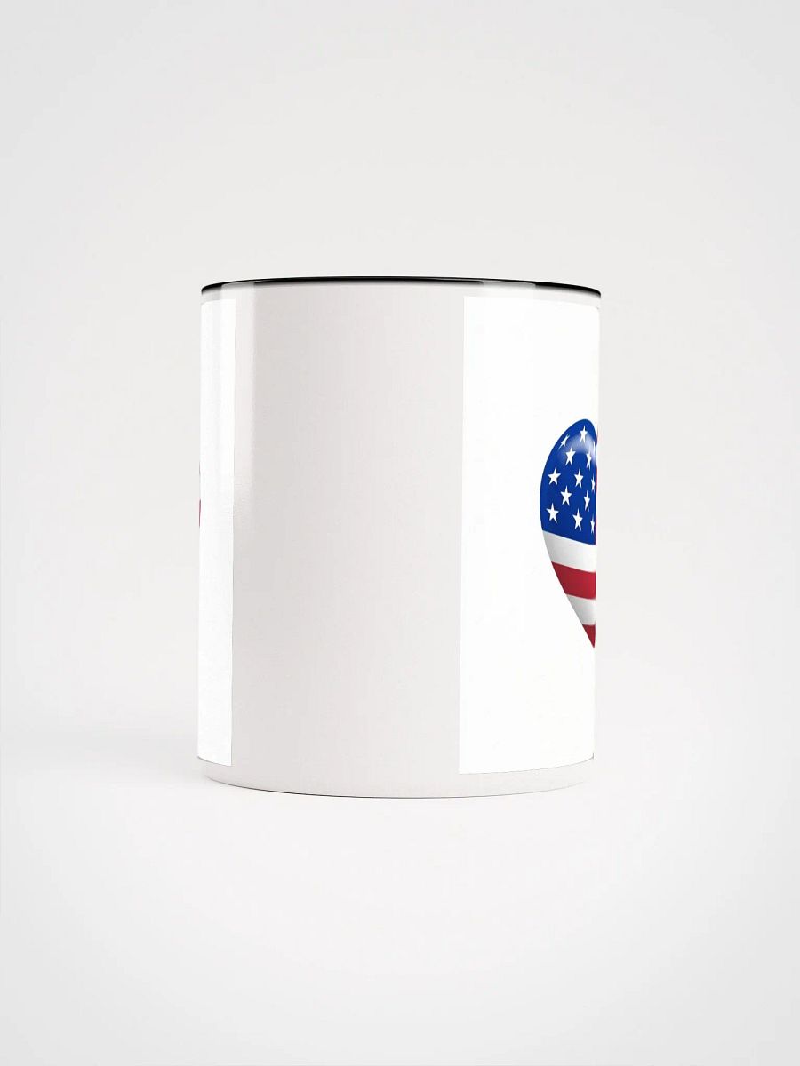 Ceramic Mug with Color Inside USA Flag product image (5)