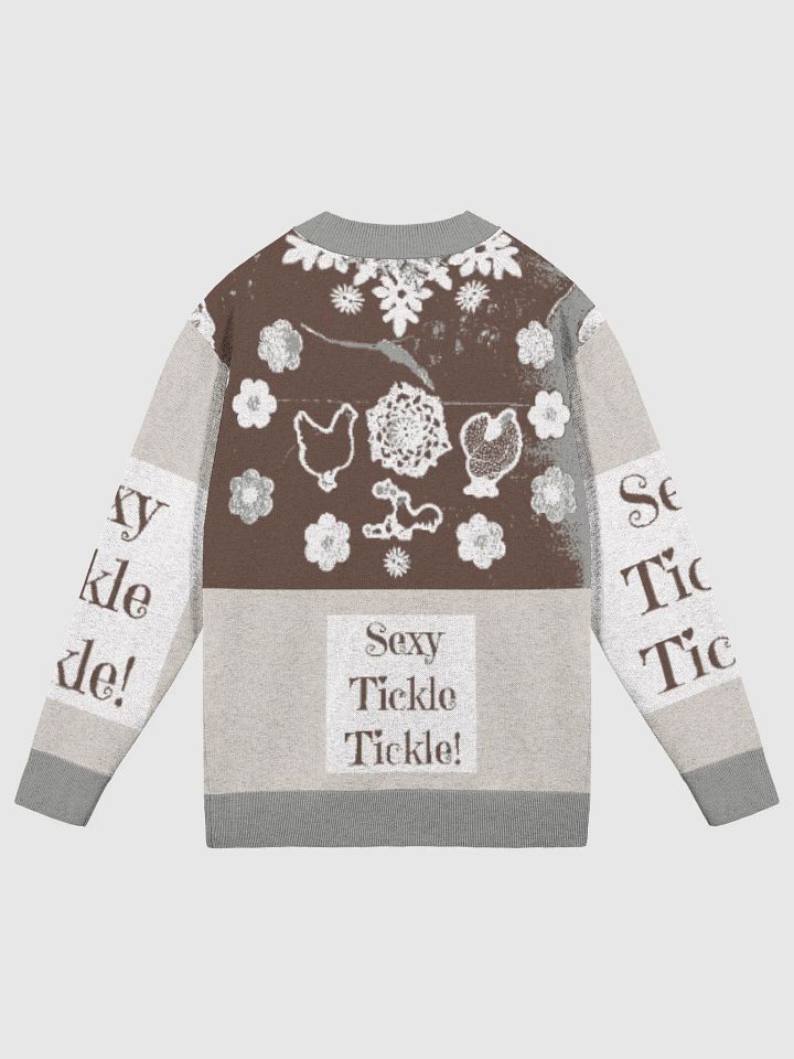 Sexy Tickle Tickle Fall Rooster Jacquard Knit Cardigan product image (7)