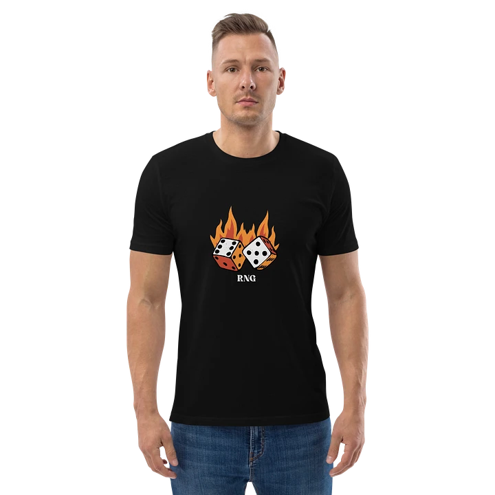 RNG Flaming Dice T-Shirt - 100% cotton product image (6)