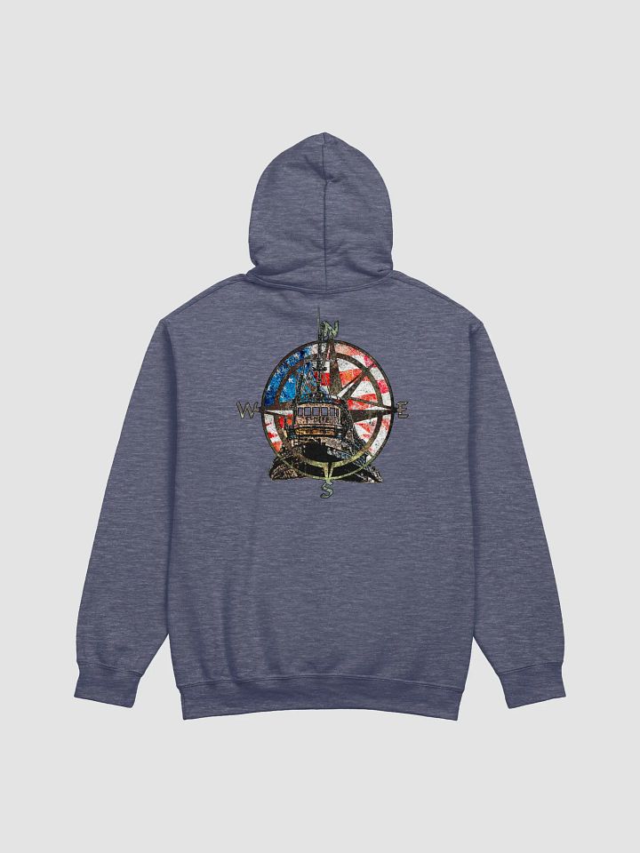 Compass Rose Pacific Falcon Flage Hoodie product image (1)