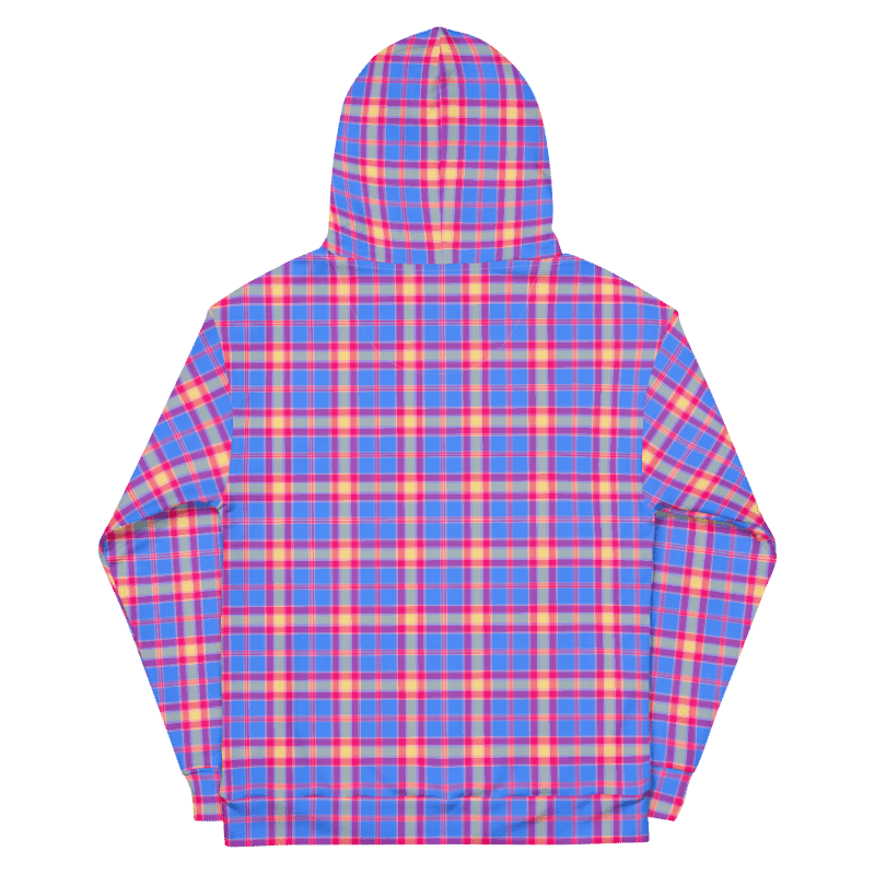 Bright Blue and Hot Pink Hoodie product image (7)